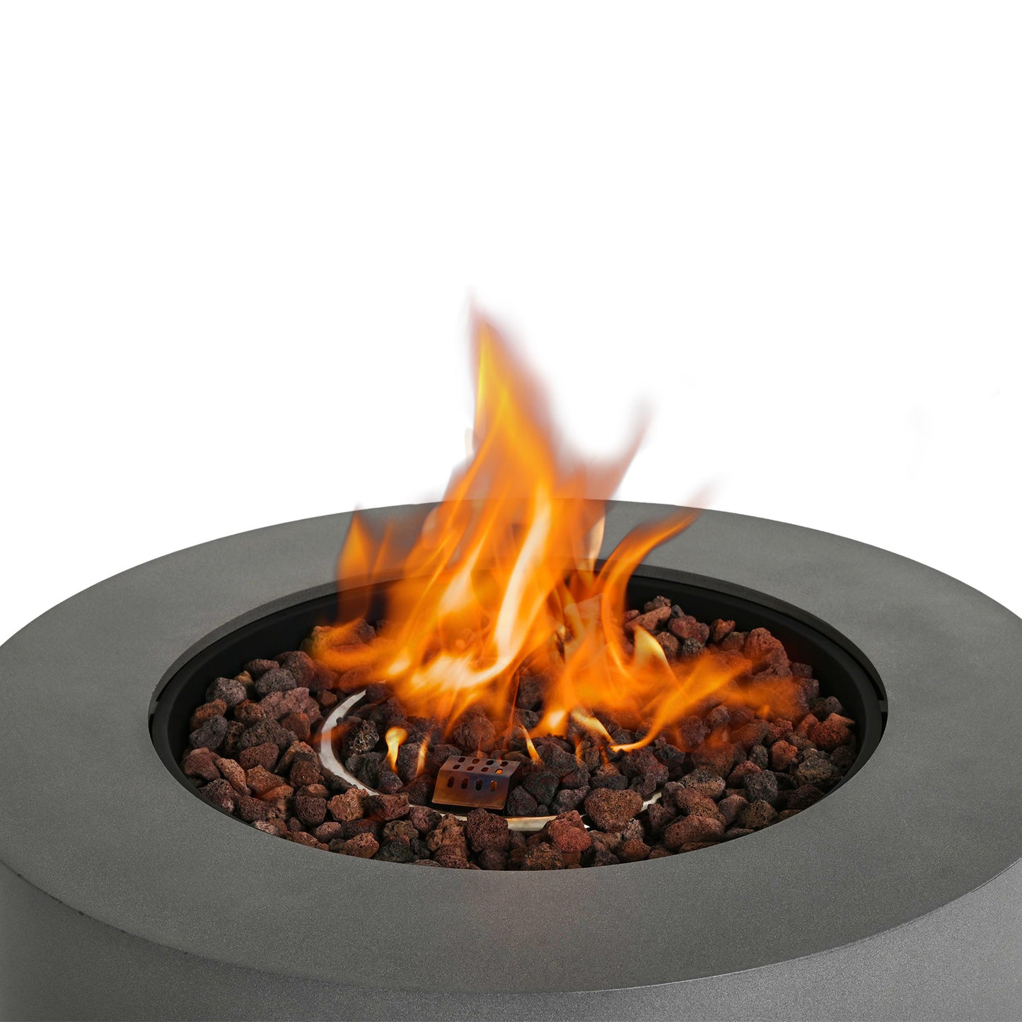 36" Outdoor Propane Fire Pit Table Set